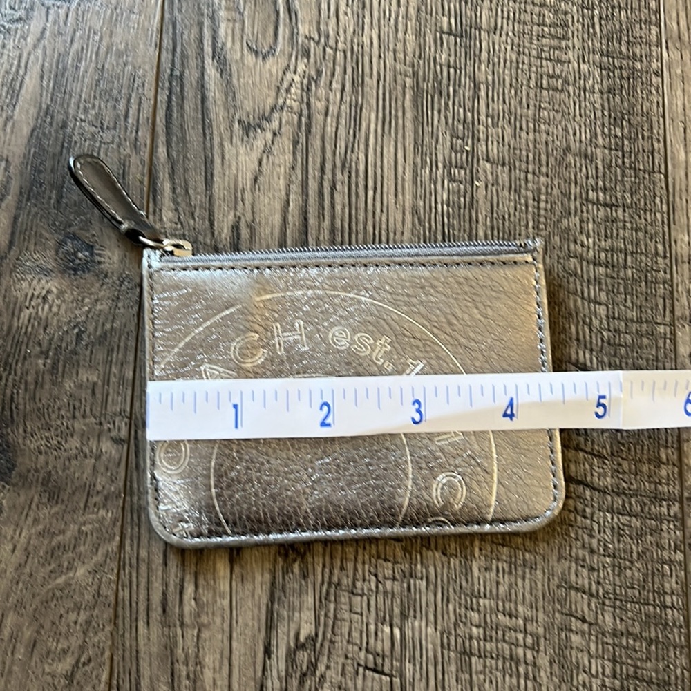 Coach silver mini wallet keychain - Picture 4 of 5